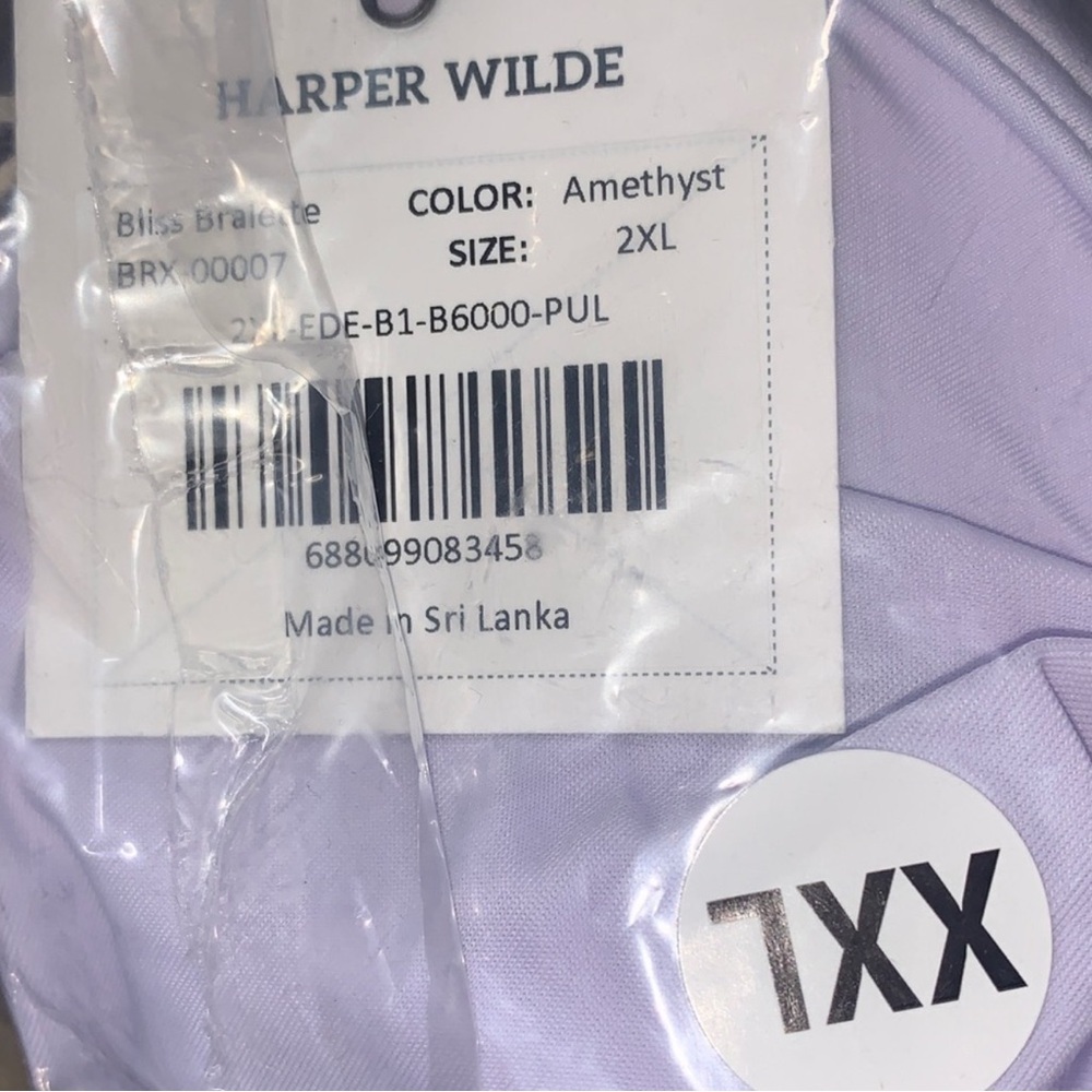 Harper Wilde Bliss Bralette NWT Size 2XL - Picture 5 of 6